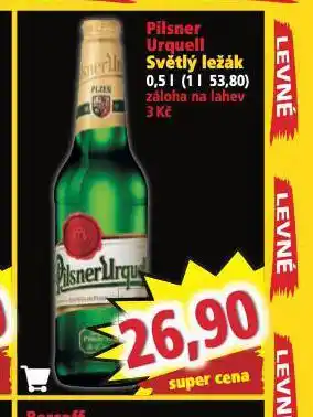 Norma Pivo pilsner urquell nabídka