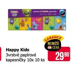 Teta Happy kids papírové kapesníky nabídka