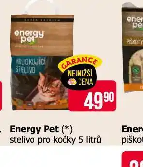 Teta Energy pet stelivo pro kočky nabídka