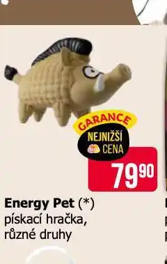 Teta Energy pet pískací hračka nabídka