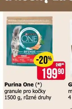 Teta Purina one granule pro kočky nabídka