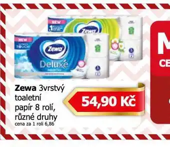 Teta Zewa deluxe toaletní papír nabídka