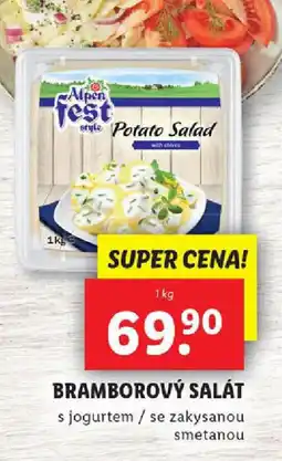Lidl Bramborový salát nabídka