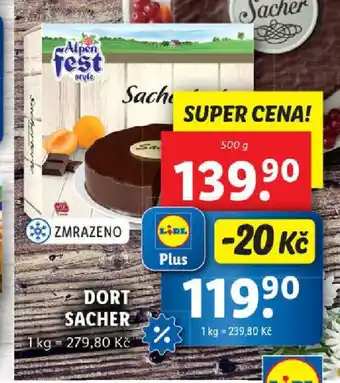 Lidl Dort sacher nabídka