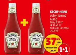 Penny Market HEINZ TOMATO KEČUP jemný, 450 g nabídka