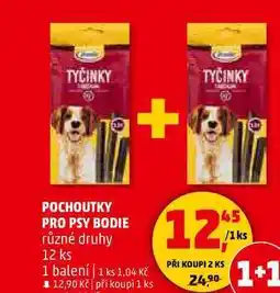 Penny Market POCHOUTKY PRO PSY BODIE různé druhy, 12 ks nabídka