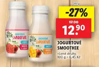 Lidl Jogurtové smoothie nabídka