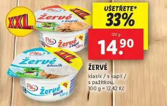 Lidl PILOS Žervé nabídka