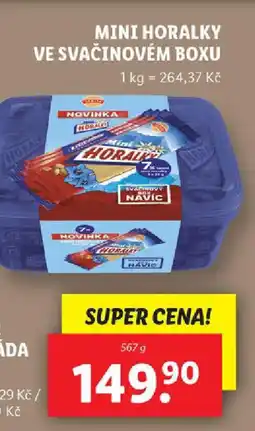 Lidl Mini Horalky ve svačinovém boxu nabídka