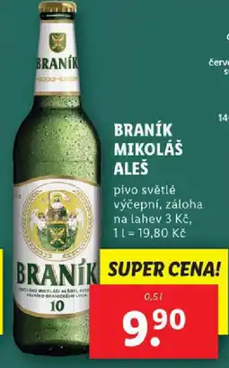 Lidl BRANÍK Mikoláš aleš nabídka