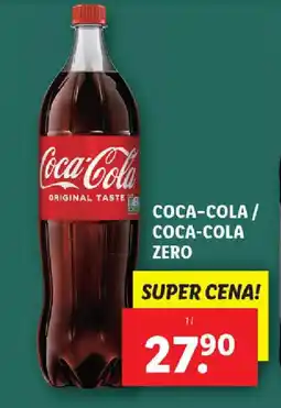 Lidl COCA-COLA / COCA-COLA Zero nabídka