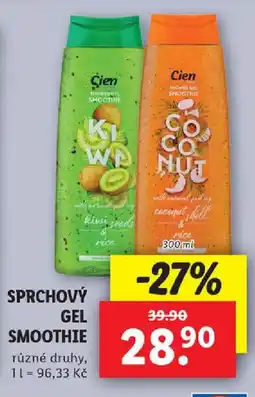 Lidl CIEN Sprchový gel smoothie nabídka