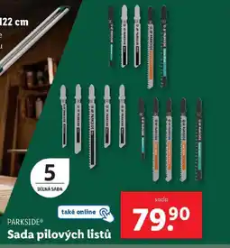 Lidl PARKSIDE Sada pilových listů nabídka
