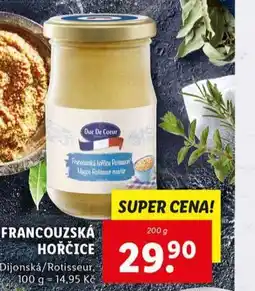 Lidl Francouksá hořčice nabídka