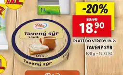 Lidl Tavený sýr nabídka