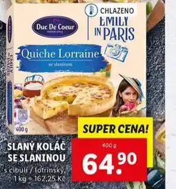 Lidl Slaný koláč se slaninou nabídka