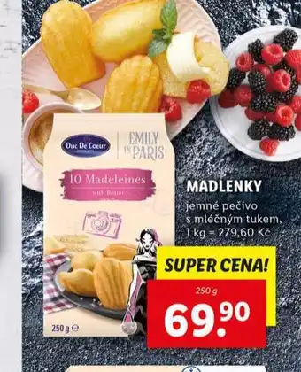 Lidl Madlenky nabídka