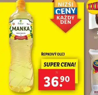 Lidl Řepkový olej nabídka