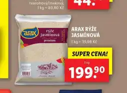 Lidl Arax rýže jasmínová nabídka