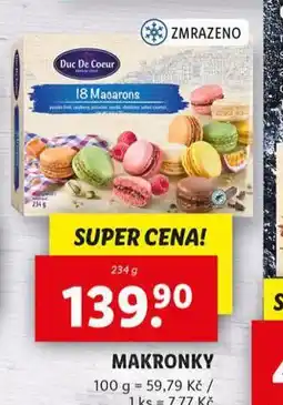 Lidl Makronky nabídka