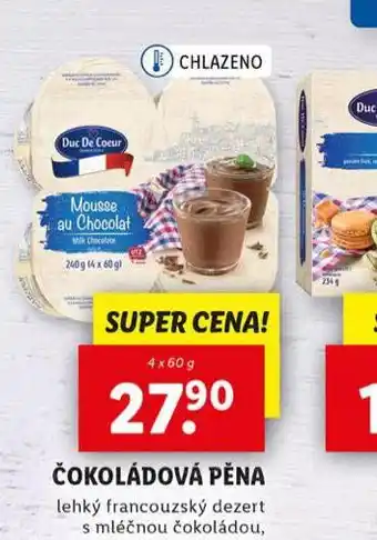 Lidl Čokoládová pěna nabídka