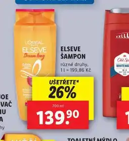 Lidl Loreal elseve šampon nabídka