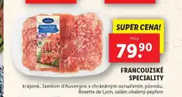 Lidl Francouzské speciality nabídka