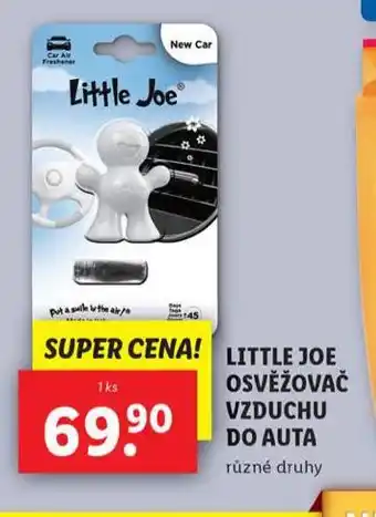 Lidl Little joe osvěžovač vzduchu do auta nabídka