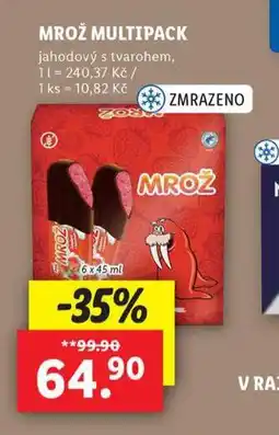 Lidl Mrož multipack nabídka