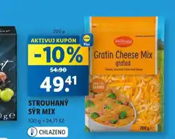 Lidl Strouhaný sýr mix nabídka