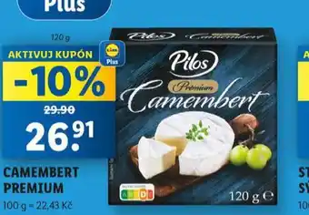 Lidl Camembert premium nabídka