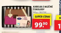 Lidl Kabelka z mléčné čokolády nabídka