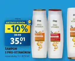 Lidl Cien šampon s pro-vitamínem nabídka