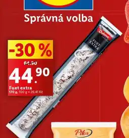 Lidl Fuet extra nabídka