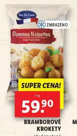 Lidl Bramborové krokety nabídka