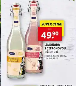 Lidl Limonáda s citronovou příchutí nabídka