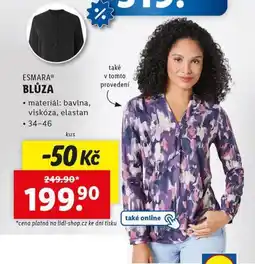 Lidl Blůza nabídka