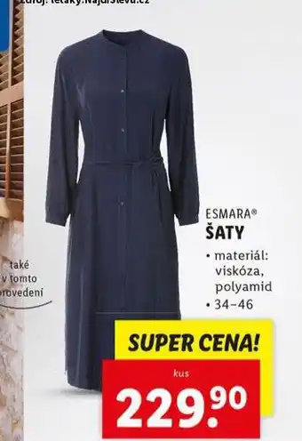 Lidl Šaty nabídka