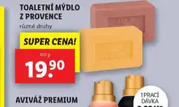 Lidl Toaletní mýdlo z provence nabídka