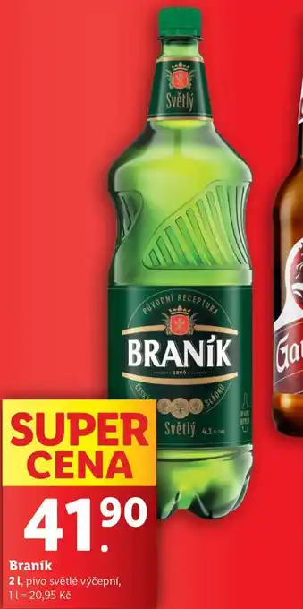 Lidl Pivo braník nabídka