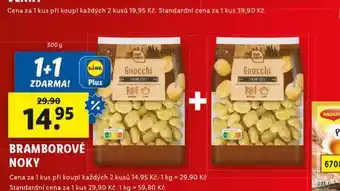 Lidl Bramborové noky nabídka