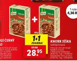 Lidl Knorr hotová jíška nabídka