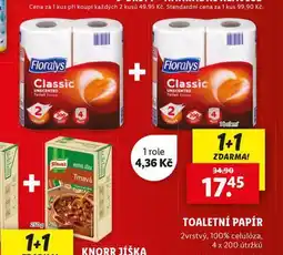 Lidl Floralys toaletní papír nabídka