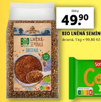 Lidl Bio Lněná semínka nabídka