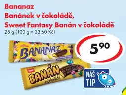 CBA Bananaz Banánek v čokoládě, Sweet Fantasy Banán v čokoládě nabídka