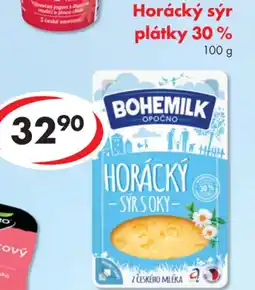 CBA Horácký sýr plátky 30% nabídka