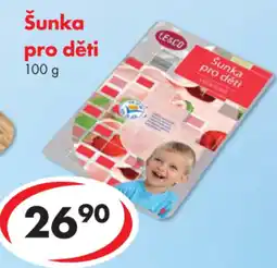 CBA LE &CO Šunka pro děti nabídka