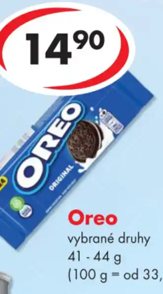 CBA OREO nabídka