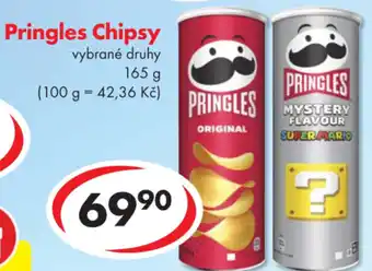 CBA PRINGLES Chipsy nabídka