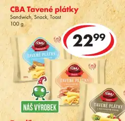 CBA CBA Tavené plátky nabídka